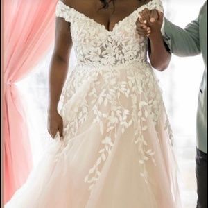 Blush wedding dress/special occasion dress